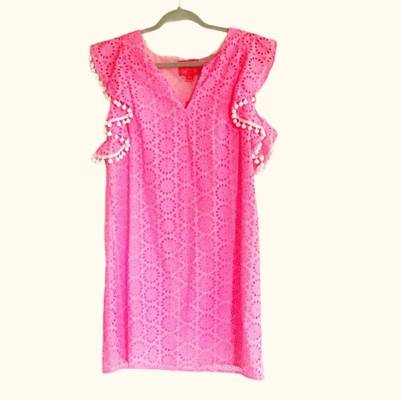 Lilly Pulitzer Astara Eyelet Shift Dress - Picture 3 of 6